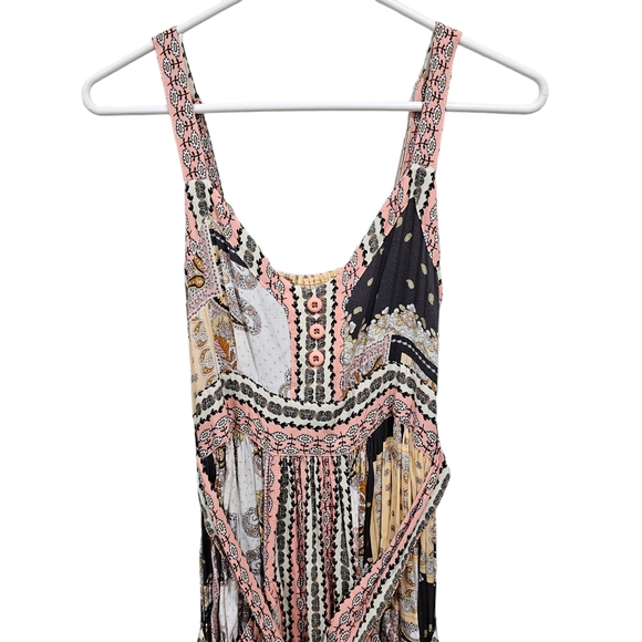 Matilda Jane Adventure Begins Paisley Flowy Cottagecore Maxi Dress Size Medium - Picture 6 of 13